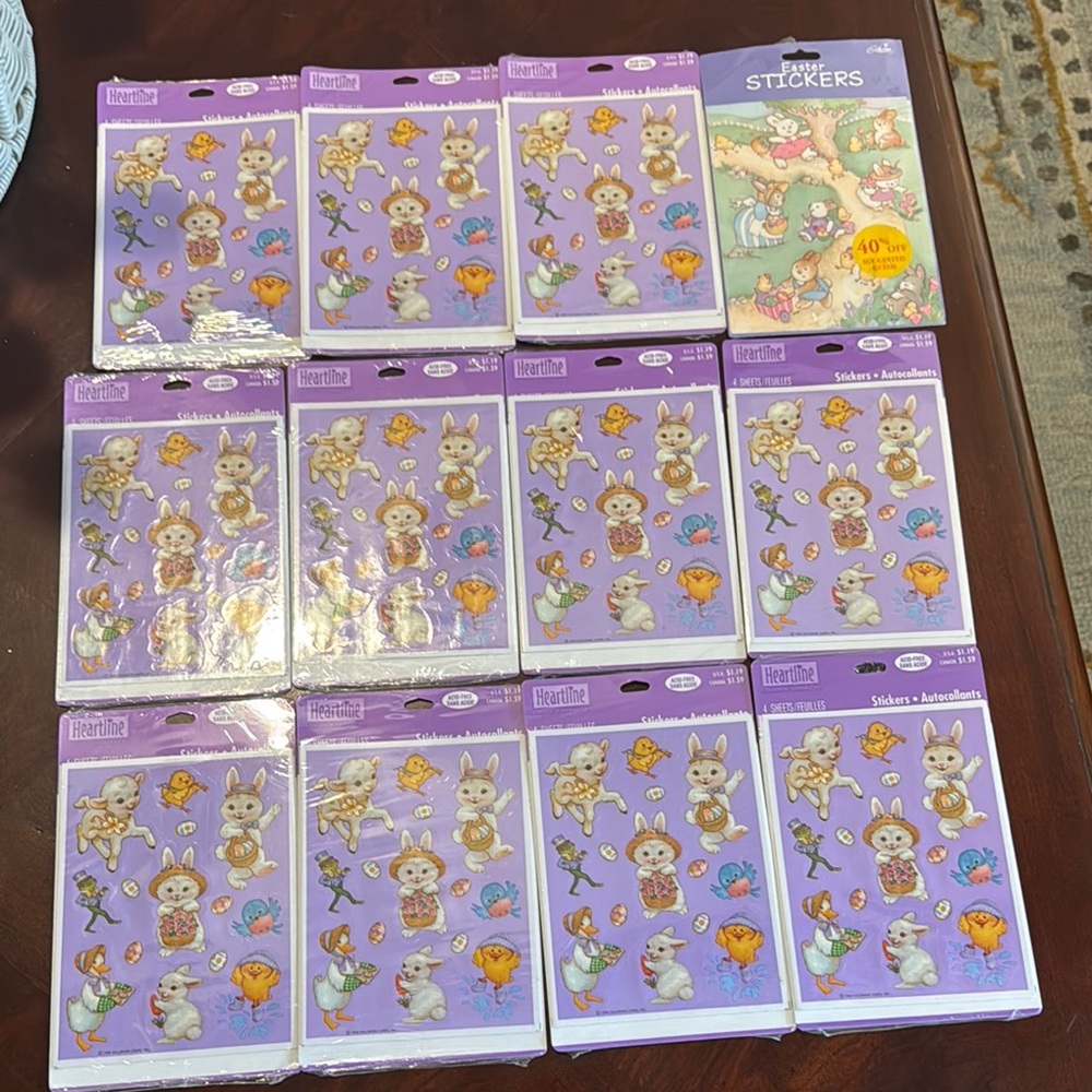 Easter Heartline/Gibson Stickers